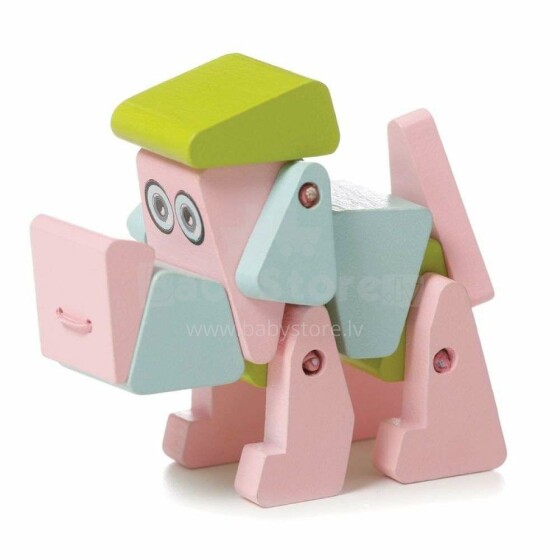 Cubika Art.LA-1 Medinis žaislas Šunų akrobatas