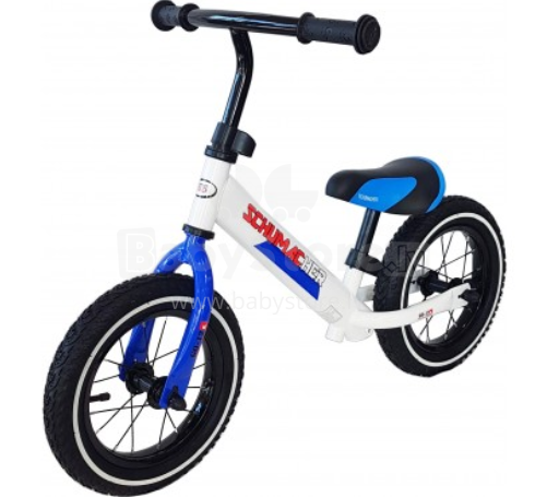 Aga Design Schumacher Kid Go-12 Art. HD-015 Blue Bērnu skrējritenis ar metālisko rāmi un piepūšamajiem riteņiem