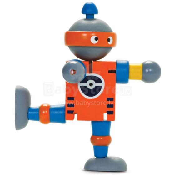 Kids Krafts Art.WD150 Развивающая деревянная игрушка Робот