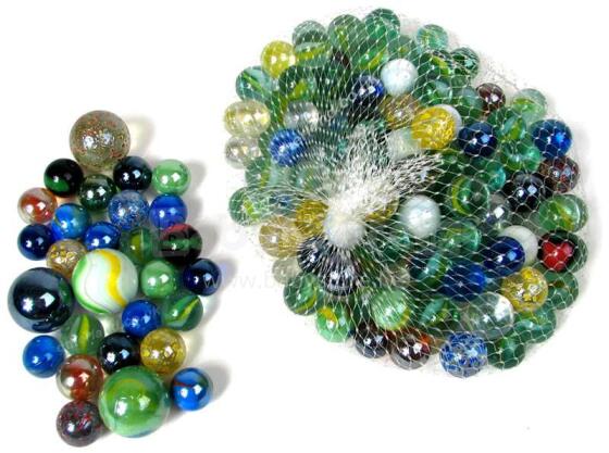 Kids Krafts Art.WD105 Marbles in a bag Stikla bumbiņu komplekts