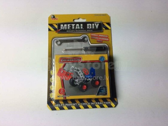 Hall Toys Metal Diy Art.8214497 metaliskais konstruktors