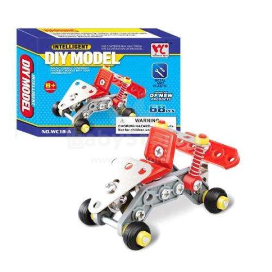 Hall Toys Metal Diy Art.8214498 metaliskais konstruktors