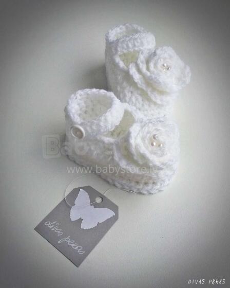 Divas Pekas Handmade Вязанные Детские пинеточки для новорожденных