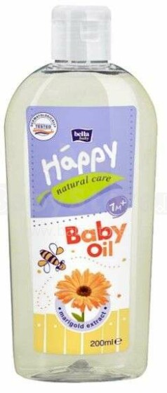 Happy Natural Care Детское масло с календулой ,200мл