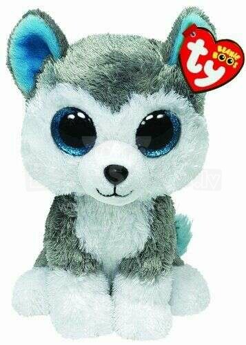 TY Beanie Boos Art.TY36006 Husky Dog Augstvērtīga mīksta plīša rotaļlieta
