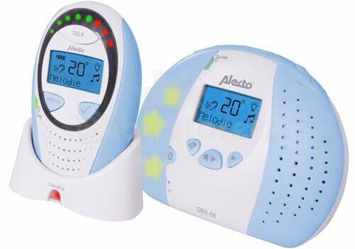 „Alecto Eco Dect“ kūdikių monitorius „Art.DBX-88 ECO“ kūdikių monitorių skaitmeninė radijo auklė