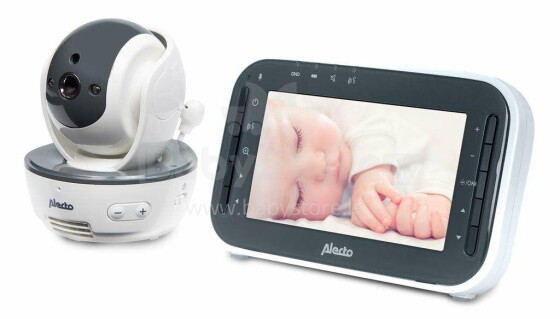 „Alecto Baby Monitor“ prekės ženklas. DVM-200 kūdikių vaizdo monitorius (stebėjimo vaizdo racija)