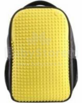 Upixel Double Pixel Yellow Art.WY-A009  Пиксельный рюкзак с ортопедической спинкой для ноутбука