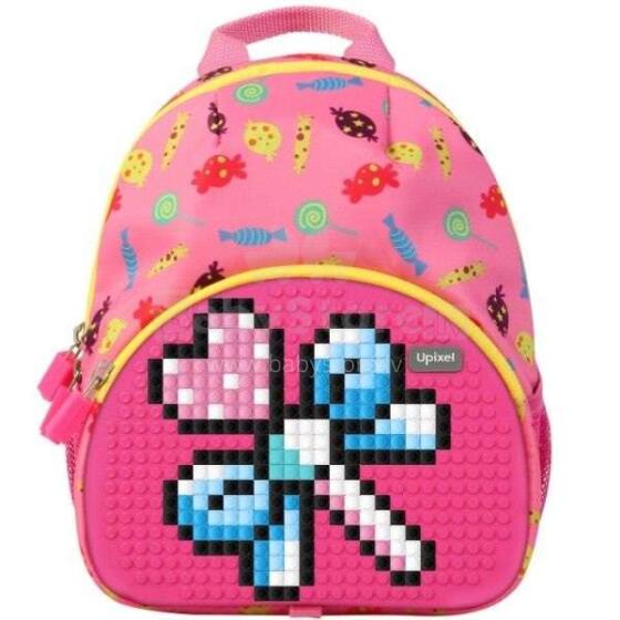 Upixel Elf Backback Pink Art.WY-A034 Bērnu mugursoma ar ortopēdisku atzveltni