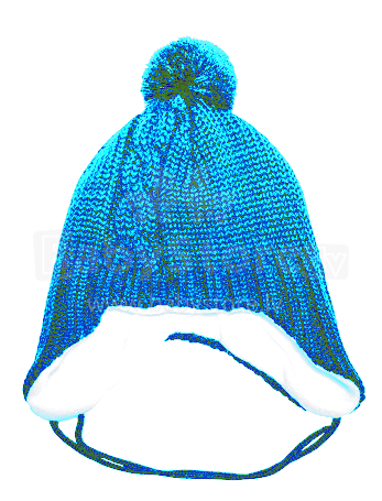 Lenne'18 Knitted Hat Jeno Art.17379/637 Mazuļu siltā ziemas cepure (48-52)
