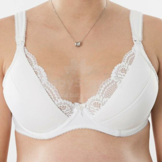 Moteriškas apatinis trikotažas „Bogema“, 91930, motinystės / slaugos liemenėlė su stipriu sagos dubeniu ir stabilia krūtinės atrama