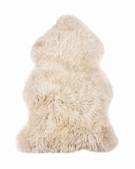 Natur Wool Art.9452 Ковер из овечьей шкуры (XXL) капучино цвета 127cm