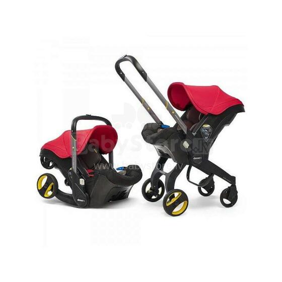 Doona™ Infant Car Seat Flame Red Art.SP150-20-031-015 Autosēdeklis - ratiņi  jaunas paaudzes  2 in 1