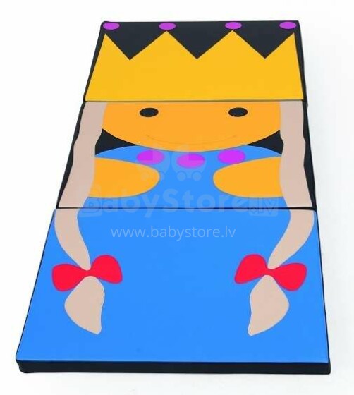 „Novum“ princesės kilimėlis 4640787 Vaikų sportinis kilimėlis