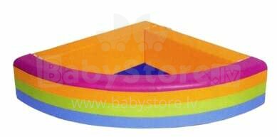 Novum Rainbow Pol Art.4640407 Бассейн сенсорный сухой круглый для шариков