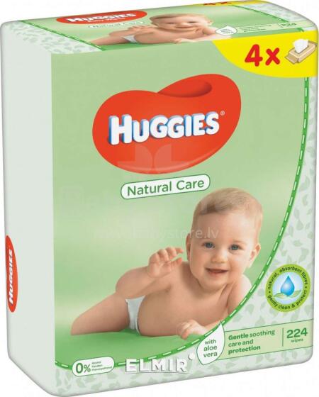 Huggies Pure Art.161935 mitrās salvetes  56x4 gab.