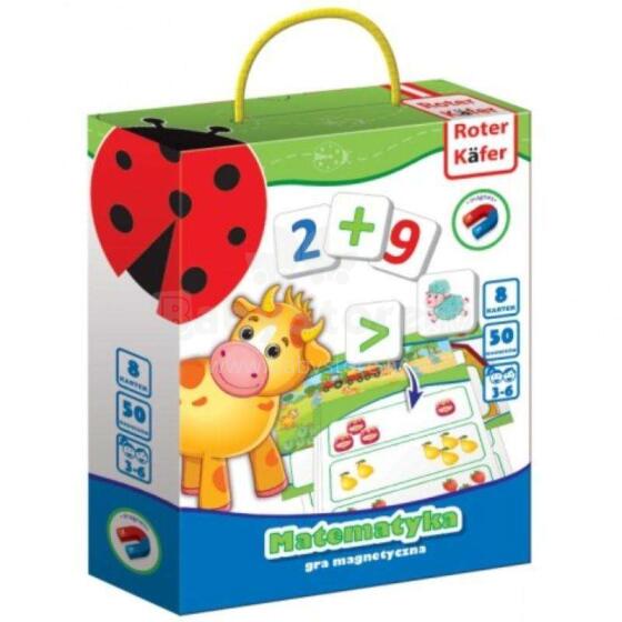 Roter Käfer Magnetic Matematyca Art.RK2201-05  Математика на магнитах (Vladi Toys)