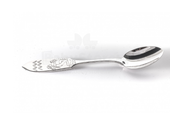 Silver Jewellery Art. STK12212110 Детская серебряная ложечка Водолей