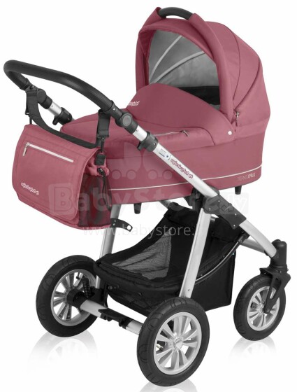 Baby Design Lupo Comfort Pink Art.94916 Kūdikių vežimėlis du viename