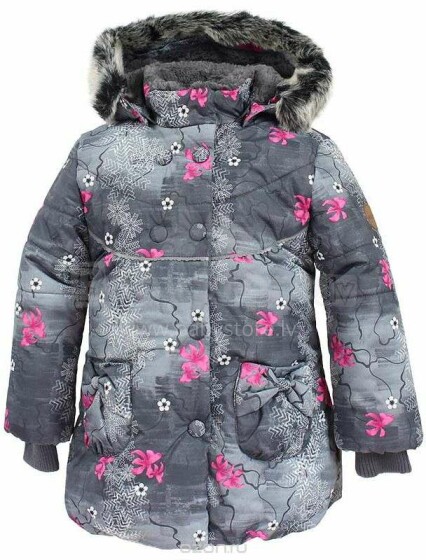 Huppa '18 Olivia Art.17890030-71348 Зимняя термо куртка / пальто для девочек (104-128 см)