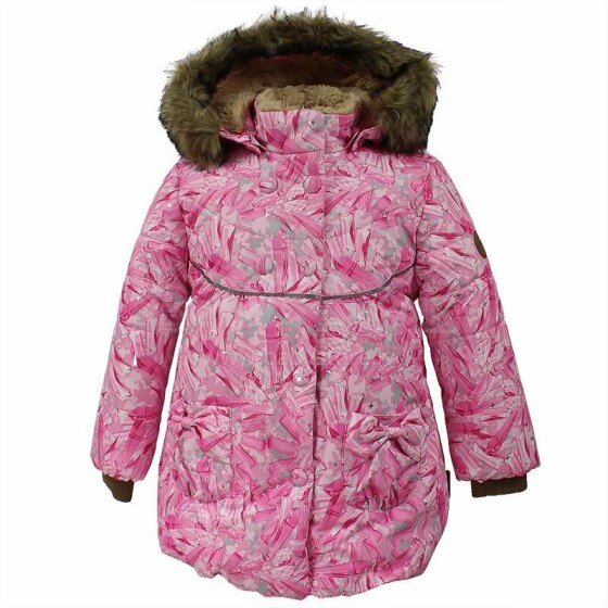 Huppa '18 Olivia Art.17890030-71413  Зимняя термо куртка / пальто для девочек (104-128 см)