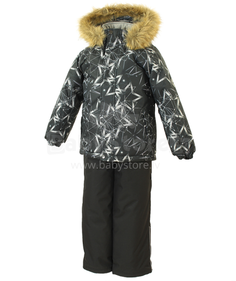 Huppa'19 Winter Art.41480030-83409 Silts ziemas termo kostīms jaka + bikses (92-134 cm)