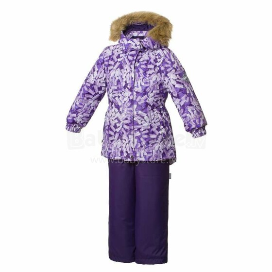 „Huppa '17 Renely“ gaminys. 41550030-71453-116 Šilta kūdikio žieminė šiltų kostiumų striukė + kelnės (116 cm)