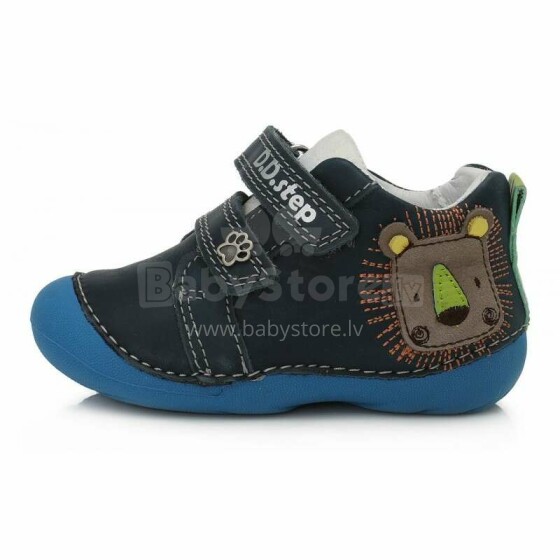 D.D.Step (DDStep) Art.015459A Экстра удобные ботиночки из натуральной кожи для мальчика (22-24)