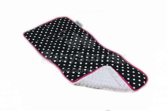 La bebe™ Art.95249 Dots/White Mīksts ieliktnis ratiņiem