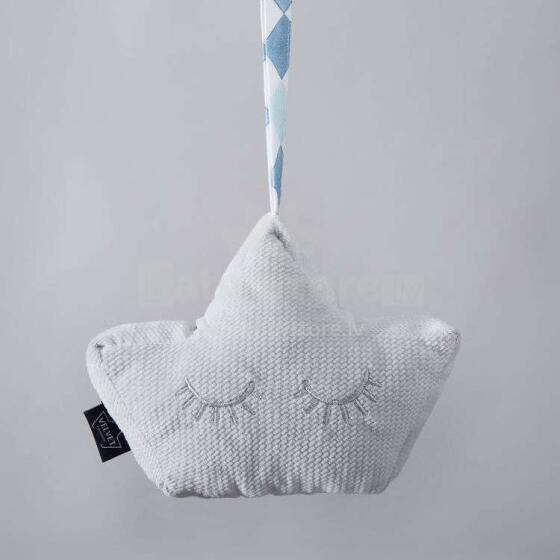 La Millou Velvet Collection Rattle Baby Crown Art.95292  Mīksts grabulis  Kronis