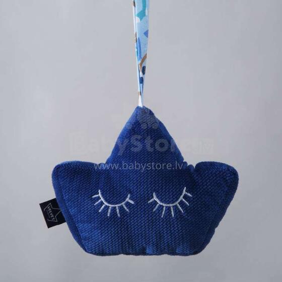 La Millou Velvet Collection Rattle Baby Crown Art.95296  Mīksts grabulis  Kronis