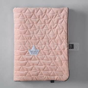 La Millou Velvet Collection Toddler Blanket  Art.95320 Augstākās kvalitātes divpusēja sedziņa (80x100 cm)