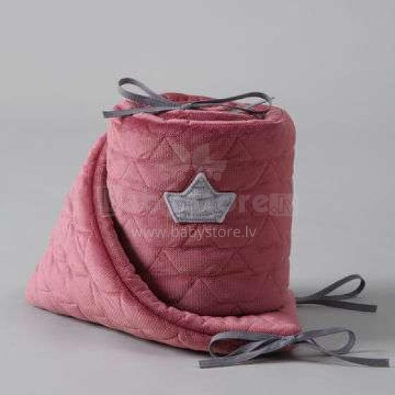La Millou Velvet Collection Bed Bumper Mulberry Art.95346 Augstākās kvalitātes gultas apmale (70x140 cm)
