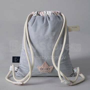 La Millou Velvet Collection Double Backpack Art.95353
