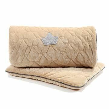 La Millou Velvet Collection Set Blanket&Mid Pillow  Vanilla Art.95362 Высококачественное детское одеяло и подушка