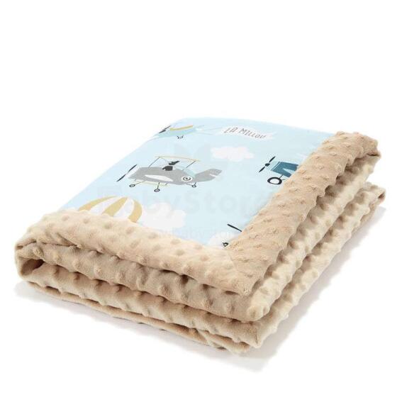 La Millou Captain Adventure Blanket Art. 95369 Высококачественное детское двустороннее одеяло от Дизайнера Ла Миллоу (65x75 см)