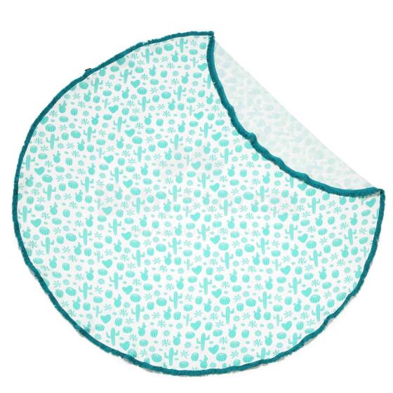 La Millou Bamboo Round Swaddle Art.95400 Высококачественное детское одеяло из бамбука (100 см)