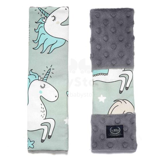 La Millou Seatbelt Cover Unicorn Knight  Art.95429 Drošības jostas apvalki