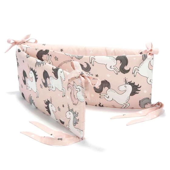 La Millou Unicorn Bebe Bed Bumper Art.95444  Augstākās kvalitātes gultas apmale (70x70x70 cm)