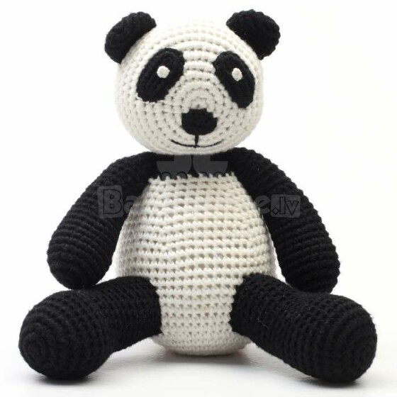 NatureZoo Teddy Bear Sir Panda Art.10077 Kootud laste mänguasja heliefekti
