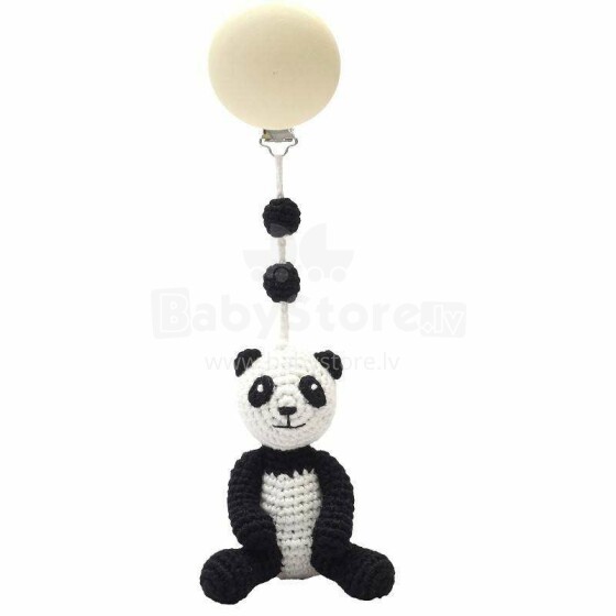 NatureZoo Trolley Mobiles Sir Panda Art.60167 Kootud mänguasi jalutuskäru