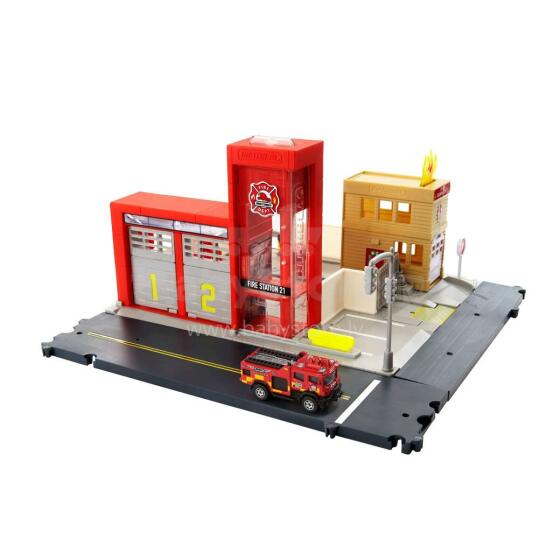 Mattel Matchbox Art.HBD76  Пожарная станция