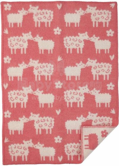 Klippan of Sweden Eco Wool Art.2424.03 Детское одеяло из натуральной эко шерсти, 65х90см