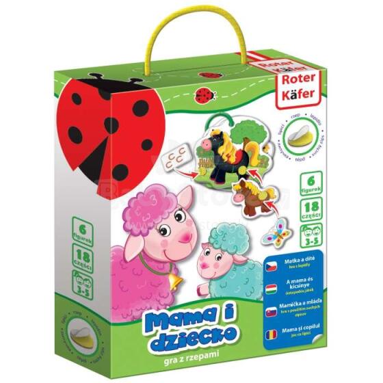 Roter Käfer RK6101-04 Игра на Velkro липучках Мама и ребенок (Vladi Toys)