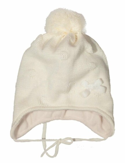 Lenne'18 Art.17376B/100 Mummu Knitted hat Детская шапка на завязочках.