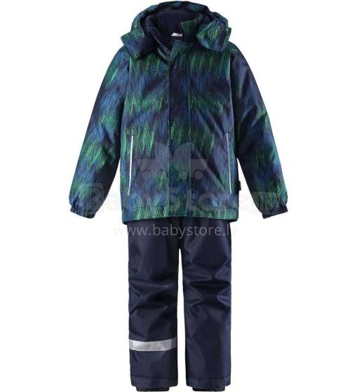 Lassie'18 Lassietec Dark Blue Art.723713-­6963 Silts mazuļu ziemas kostīms: jaka un bikses (92 cm)