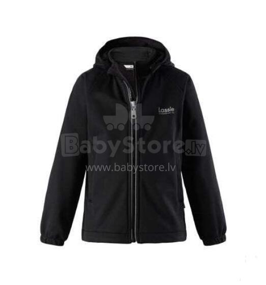 Lassie'18 Softshell Black Art.721711­-9990 Bērnu vējjaka (izmērs:104 cm)