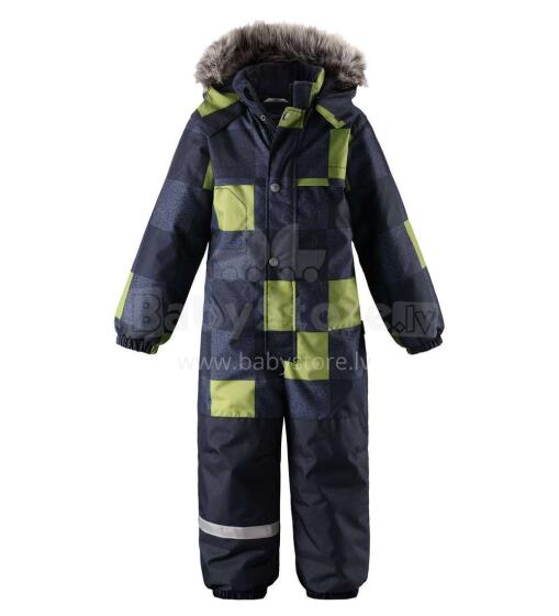 Lassie'18  Lassietec® Dark Blue Art.720715-­6961 Утепленный слитный термо комбинезон для малышей,  (104 см)