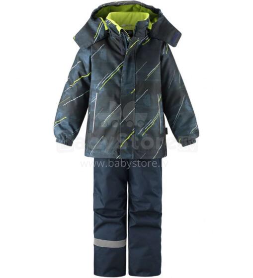 Lassie'21 Lassietec® Raiku Art.723732-7974 Dusty Ocean Blue Silts mazuļu ziemas kostīms: jaka un bikses