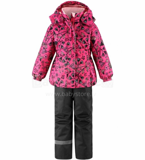 Lassie'21 Lassietec® Madde Art.723734-4637 Pink Утепленный комплект термо куртка + штаны [раздельный комбинезон] для малышей